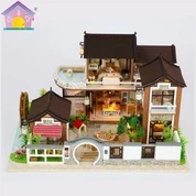 Zestawy DIY Dollhouse w chińskim stylu